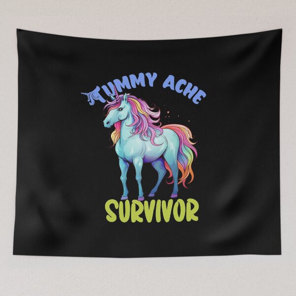 Item preview, TUMMY ACHE SURVIVOR designed and sold by Affyboss6.