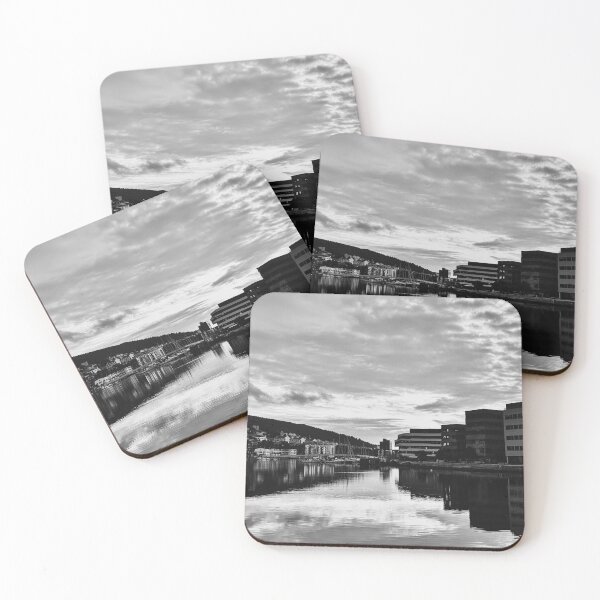 Item preview, City on the Pier Black and White designed and sold by Pamela Storch.
