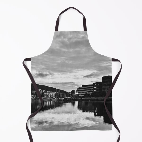 Item preview, City on the Pier Black and White designed and sold by Pamela Storch.
