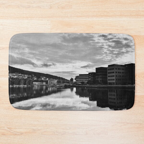 Item preview, City on the Pier Black and White designed and sold by Pamela Storch.