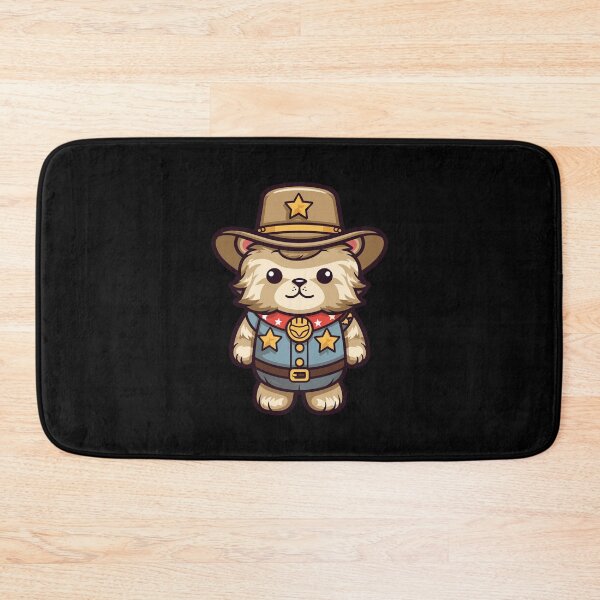 Item preview, kawaii lion sheriff designed and sold by FurFashion.