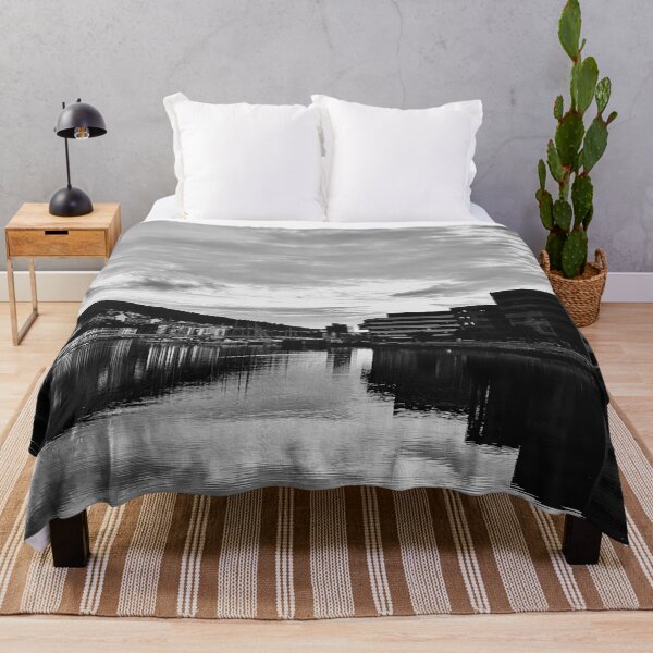 Item preview, City on the Pier Black and White designed and sold by Pamela Storch.