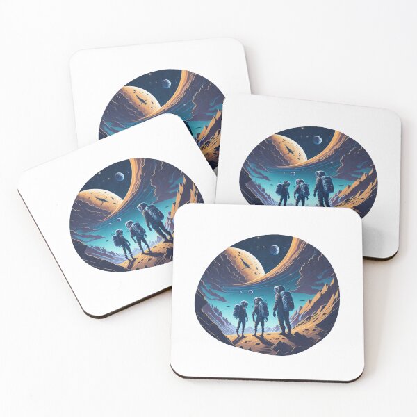 Item preview, Cosmic Voyage: Three Astronauts in Exploration designed and sold by ProductArtistry.