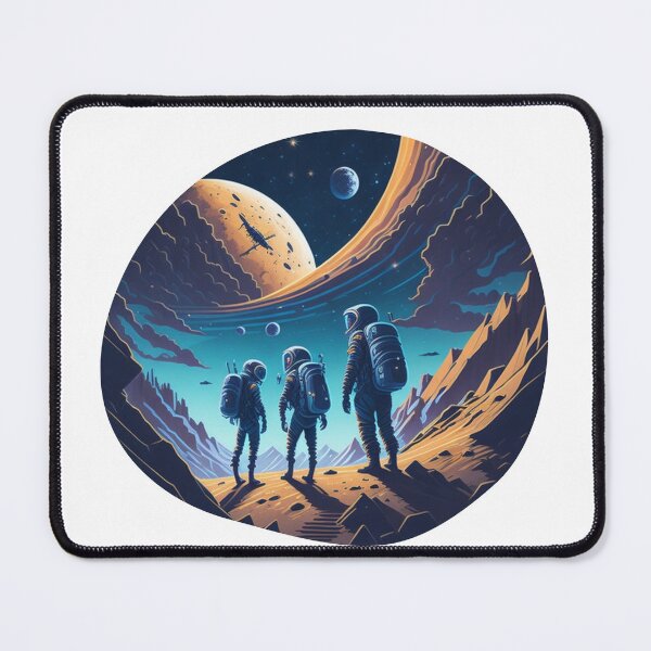 Item preview, Cosmic Voyage: Three Astronauts in Exploration designed and sold by ProductArtistry.