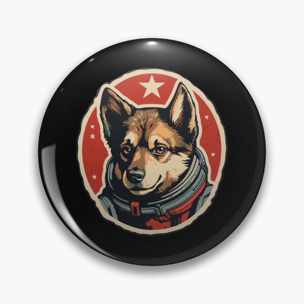 Item preview, Laika space dog designed and sold by Mateusz Majcherek.