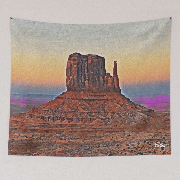 Item preview, MITTEN BUTTE designed and sold by ArtbyRolleen.