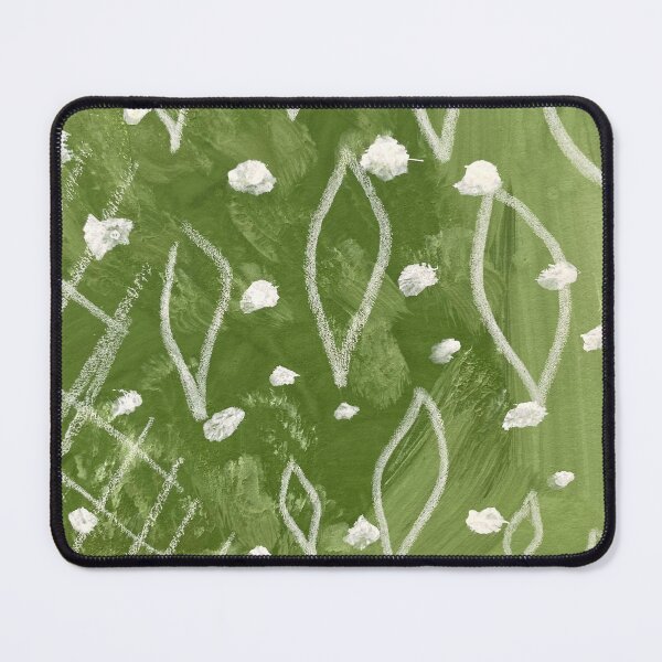 Item preview, Colored textured paper gouache leaves dots sketch designed and sold by Yana Mustafina | Boho Soulful Designs.