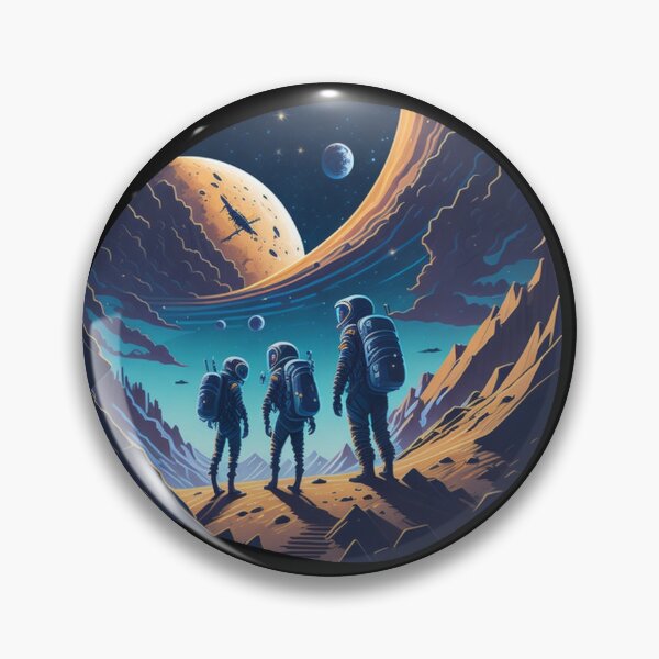 Item preview, Cosmic Voyage: Three Astronauts in Exploration designed and sold by ProductArtistry.