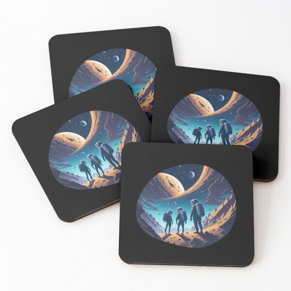 Item preview, Cosmic Voyage: Three Astronauts in Exploration designed and sold by ProductArtistry.