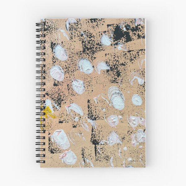 Item preview, Colored textured paper pink messy gouache sketch designed and sold by Yana Mustafina | Boho Soulful Designs.