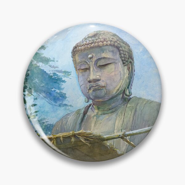 Item preview, The Great Statue of Amida Buddha (Enhansed Art) designed and sold by HistorySimple.