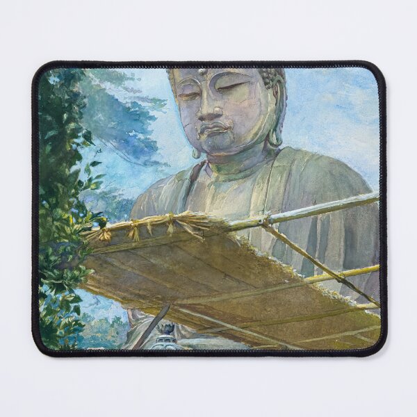 Item preview, The Great Statue of Amida Buddha (Enhansed Art) designed and sold by HistorySimple.