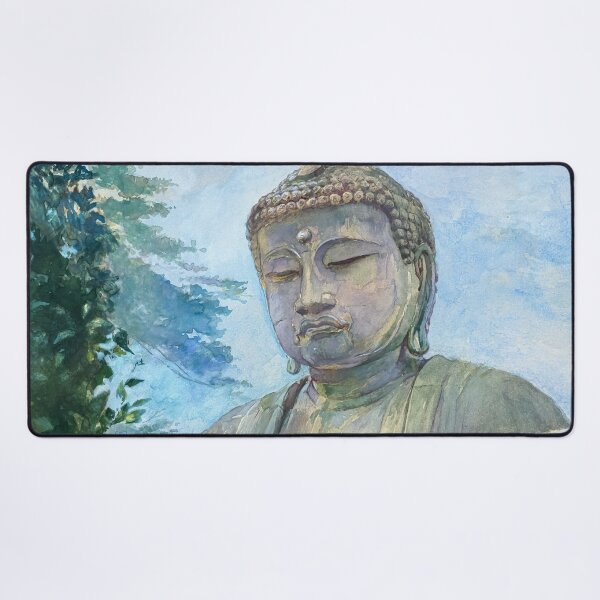 Item preview, The Great Statue of Amida Buddha (Enhansed Art) designed and sold by HistorySimple.