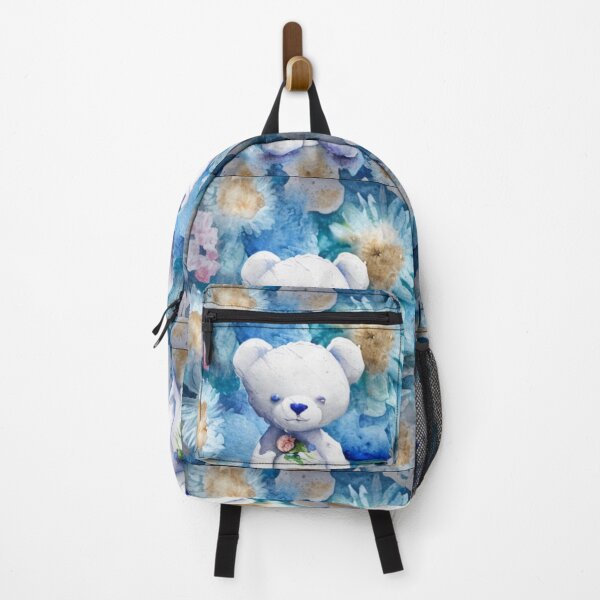 Item preview, Cute teddy bear with flowers designed and sold by FemaleEnergyZ.