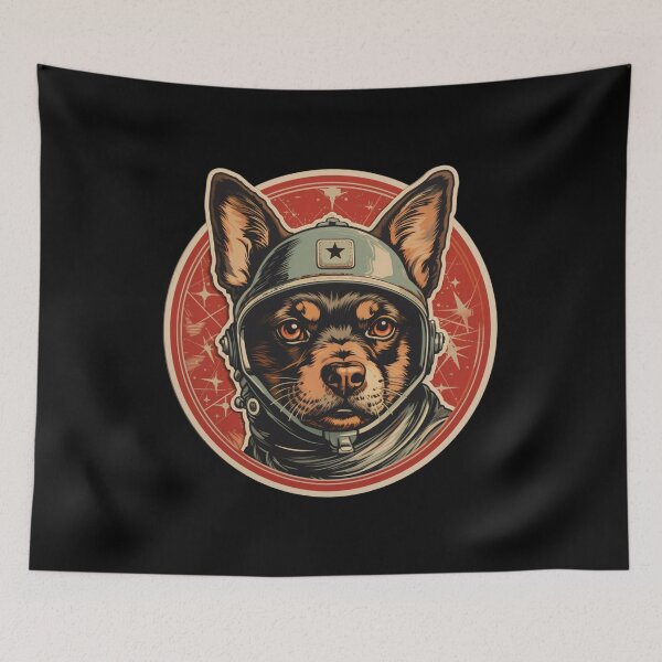 Item preview, Laika space dog designed and sold by Mateusz Majcherek.