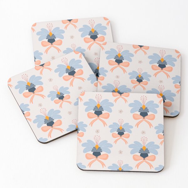 Item preview, Playful flower blue designed and sold by HeartPieces.