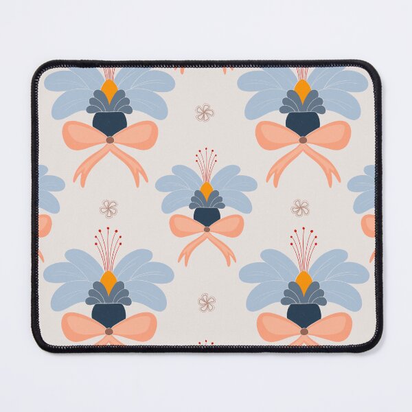 Item preview, Playful flower blue designed and sold by HeartPieces.