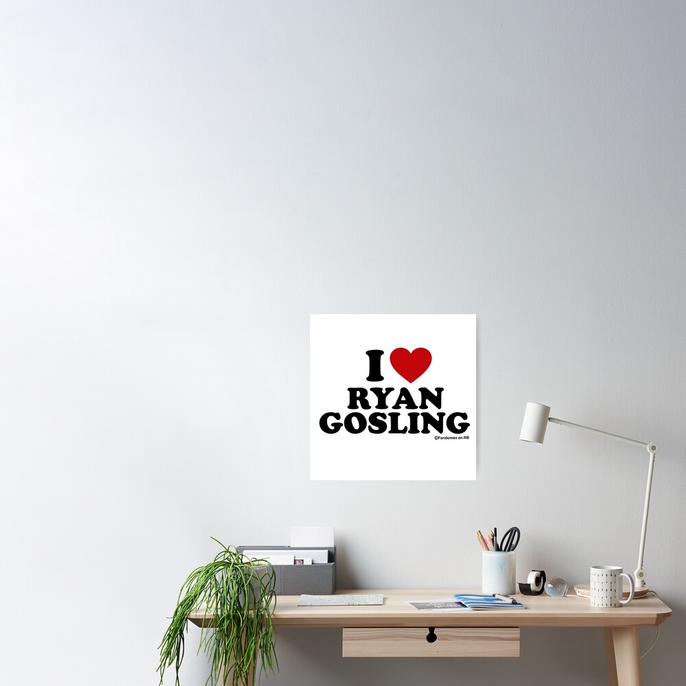 I love ryan gosling merch  Magnet for Sale by julescornershop