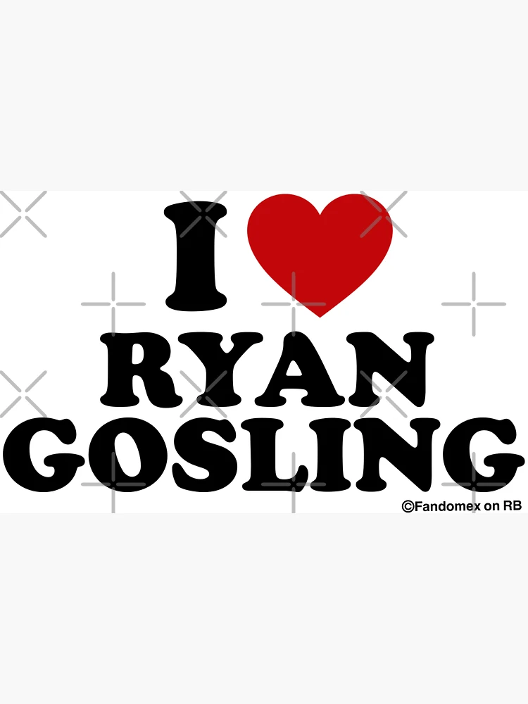 I love ryan gosling merch  Magnet for Sale by julescornershop