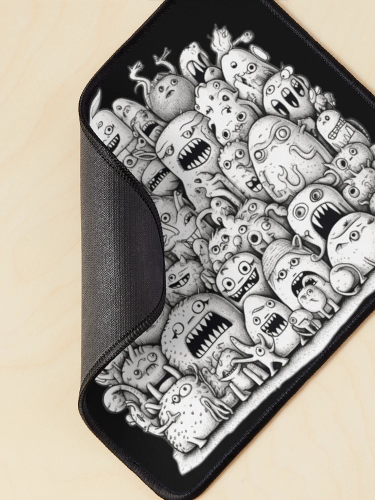 Thumbnail 2 of 5, Mouse Pad, Monster Stack designed and sold by AdvancedApe.