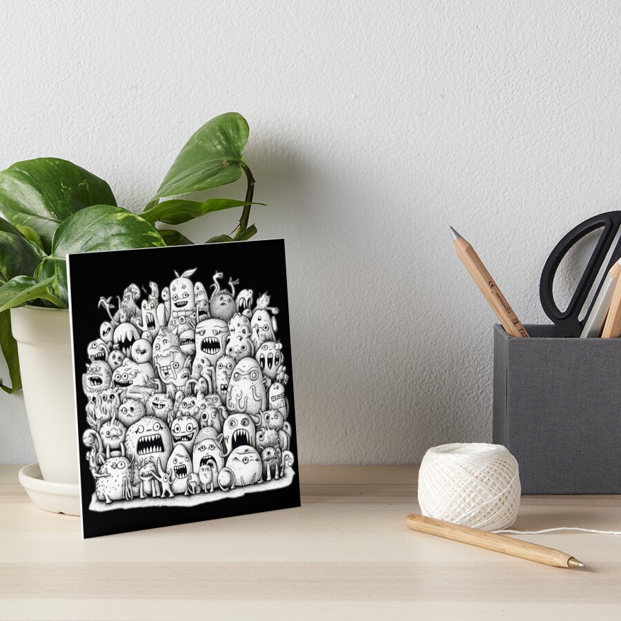Item preview, Art Board Print designed and sold by AdvancedApe.