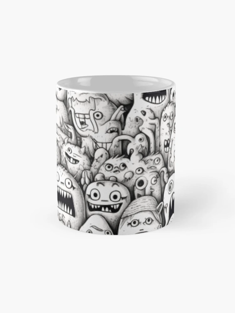 Thumbnail 4 of 6, Coffee Mug, Monster Stack designed and sold by AdvancedApe.