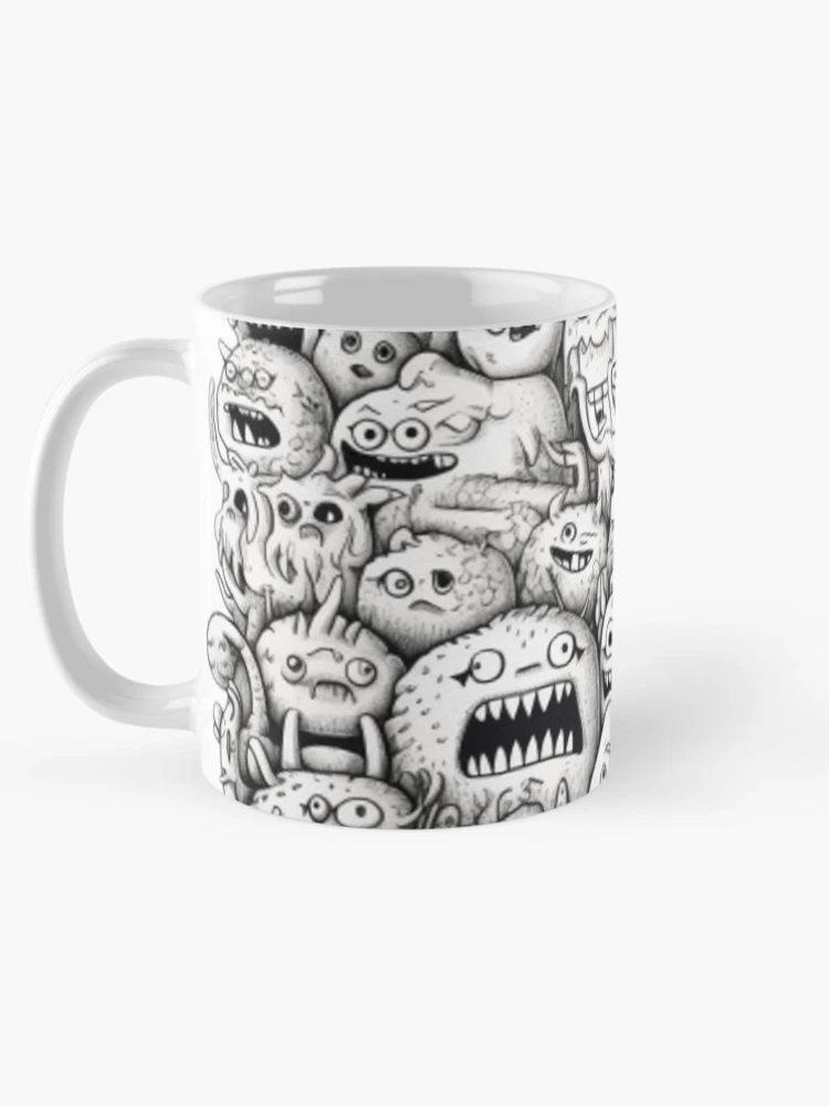 Thumbnail 5 of 6, Coffee Mug, Monster Stack designed and sold by AdvancedApe.
