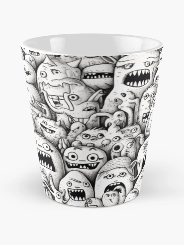 Thumbnail 2 of 4, Coffee Mug, Monster Stack designed and sold by AdvancedApe.