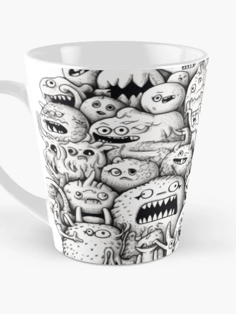 Thumbnail 3 of 4, Coffee Mug, Monster Stack designed and sold by AdvancedApe.