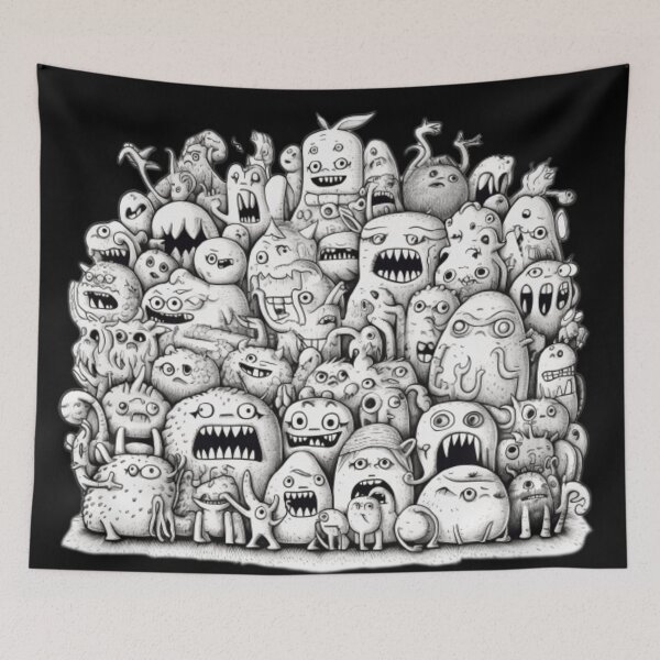 Item preview, Monster Stack designed and sold by AdvancedApe.