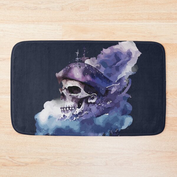 Item preview, Purple Pirate Skull designed and sold by Pickmash.