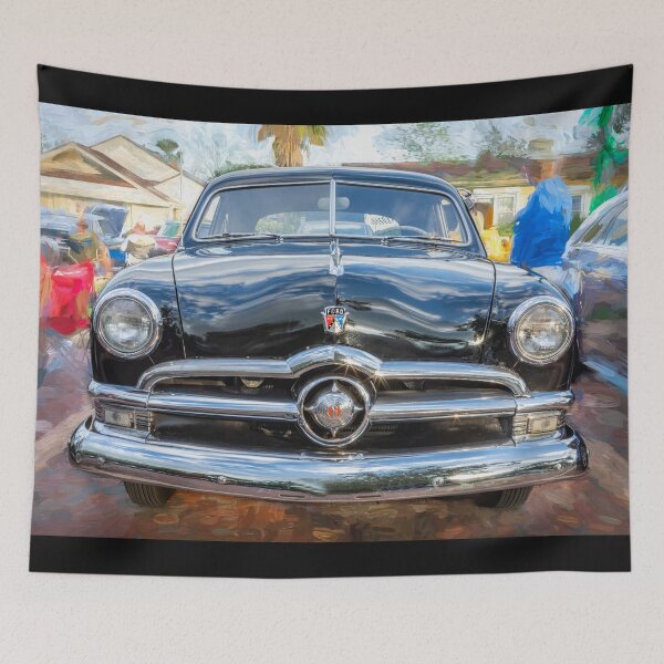 Item preview, 1950 Black Ford Custom Deluxe 2-Door Club Coupe X117 designed and sold by RichFrancoCars.
