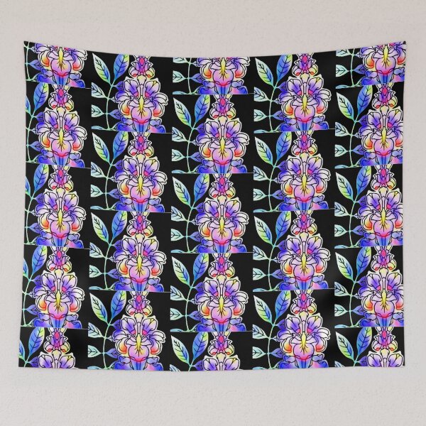 Item preview, Neon Victorian Flowers I designed and sold by Pixelchicken.