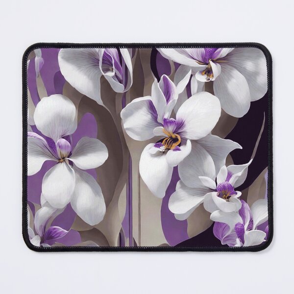 Item preview, Purple and white flowers designed and sold by ArtfullMinds.