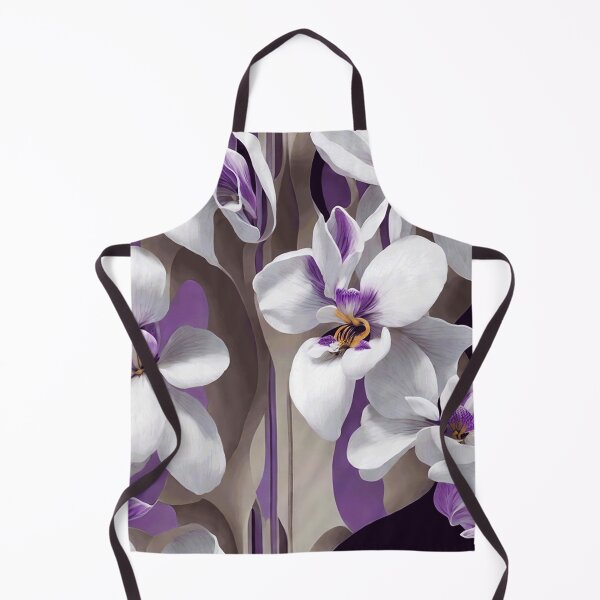 Item preview, Purple and white flowers designed and sold by ArtfullMinds.