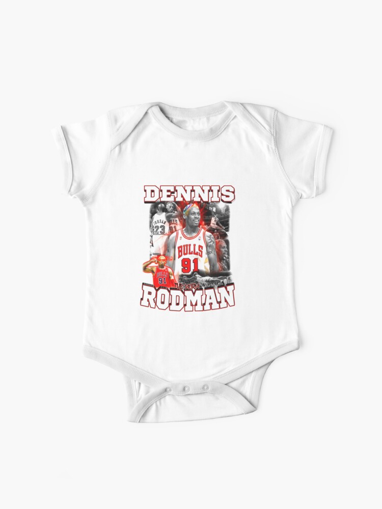 The Worm Dennis Rodman Red Hair Shirt - High-Quality Printed Brand