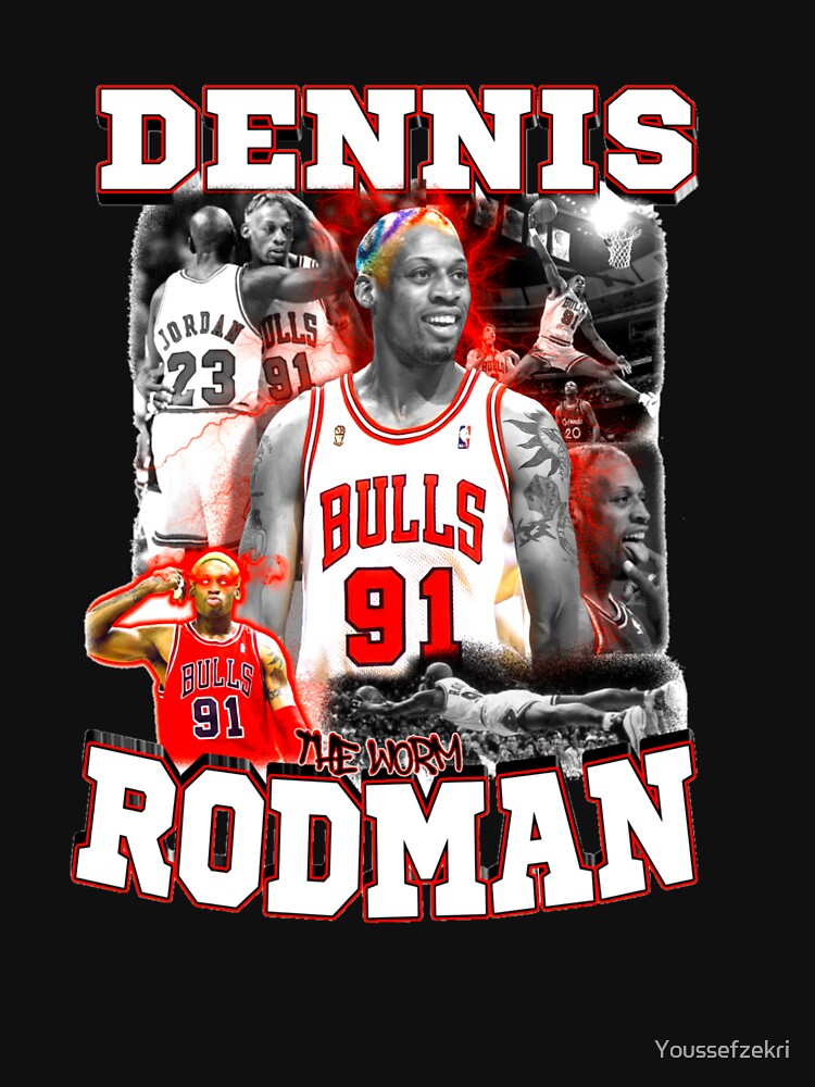 Pippen, Rodman, Jordan Bulls Tri-Blend T-Shirt | Redbubble