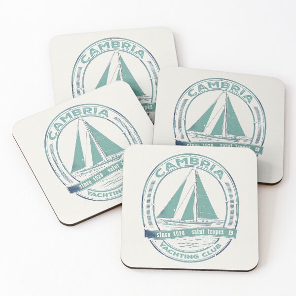 Item preview,  Yachting Club Logo mint, Cambria Saint Tropez designed and sold by Time4Space.