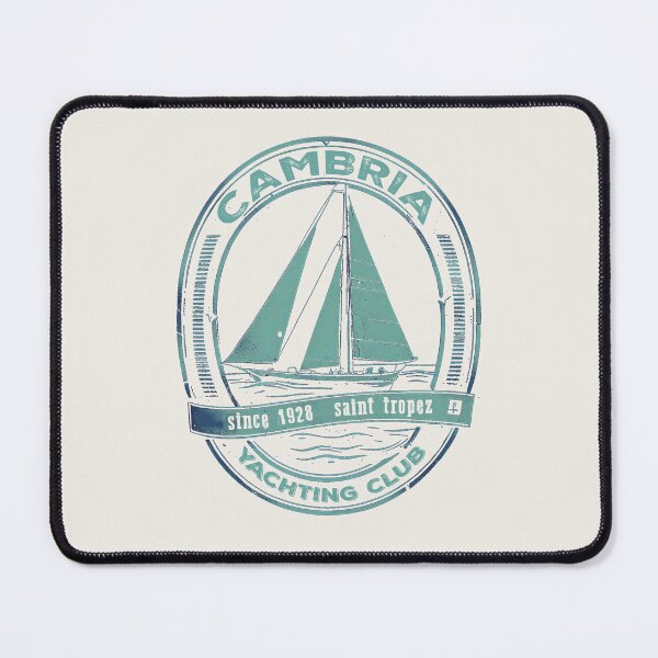 Item preview,  Yachting Club Logo mint, Cambria Saint Tropez designed and sold by Time4Space.