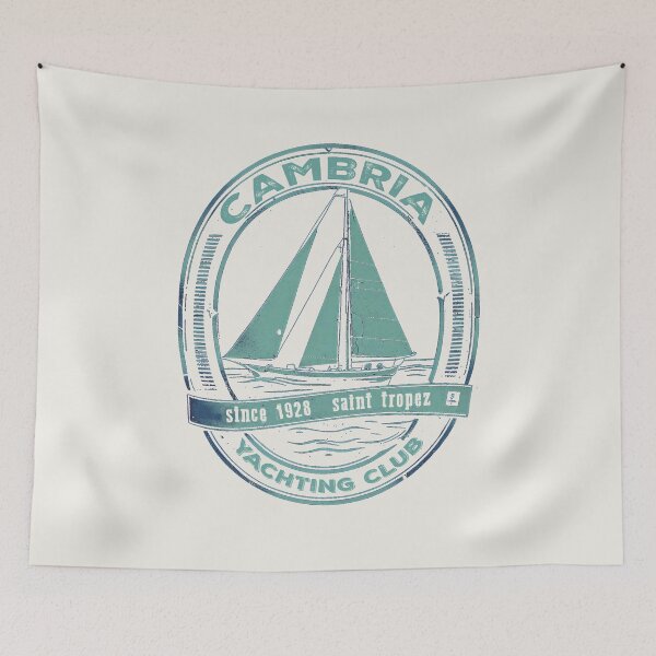 Item preview,  Yachting Club Logo mint, Cambria Saint Tropez designed and sold by Time4Space.