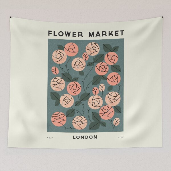 Item preview, Flower Market No. 7 designed and sold by Renea L Thull.