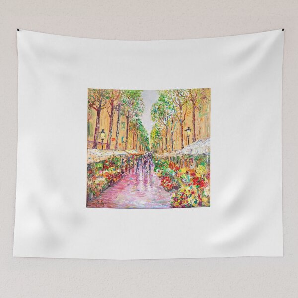 Item preview, Flower Stalls. La Rambla. Barcelona designed and sold by Natalia_Shchip.