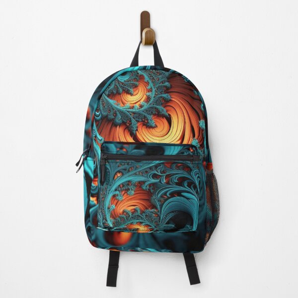 Item preview, Fractal Chaos design in art Deco style. Vibrant colors and beautiful design. designed and sold by Devilscrib Design.