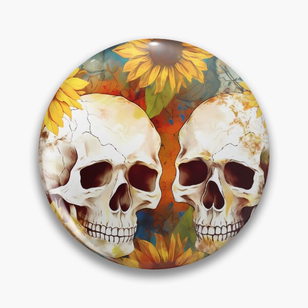 Item preview, Skulls and Sunflowers designed and sold by VTZ designs.