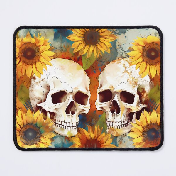 Item preview, Skulls and Sunflowers designed and sold by VTZ designs.
