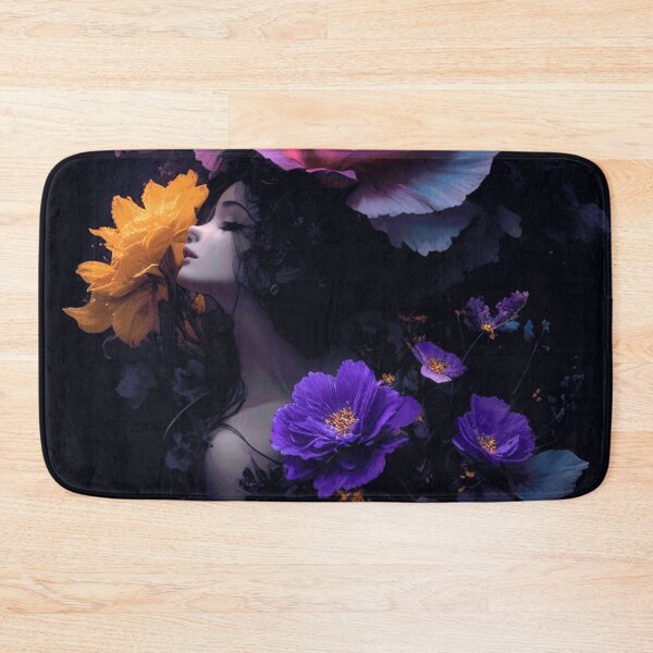 Item preview, Flow flowers lady designed and sold by ArtfullMinds.