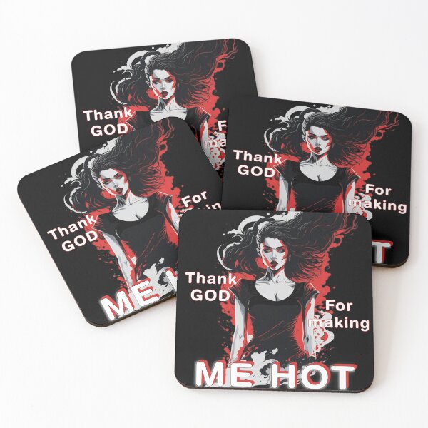 Item preview, Thank god for making me hot By Jonathan P. and AI designed and sold by JonathanP514.