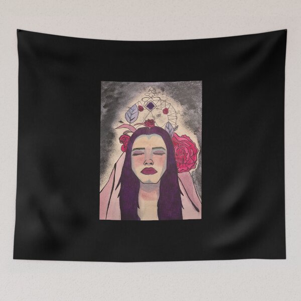 Item preview, Woman in Veil designed and sold by TheOccultVault.