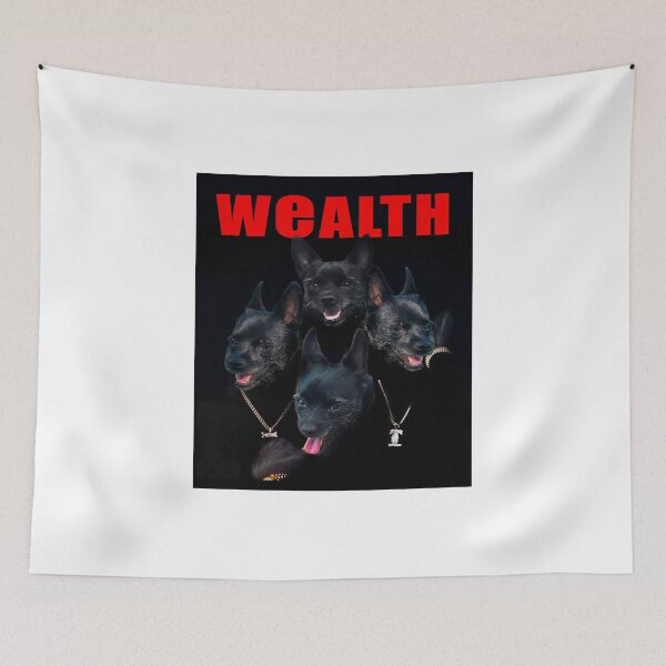 Item preview, REGGIE WEALTH LARGE PRINT designed and sold by PLUMP SALAD.
