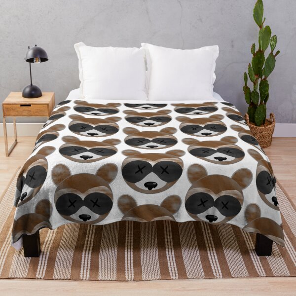 Item preview, Knocked Out Raccoon Emoji designed and sold by m2inspiration.